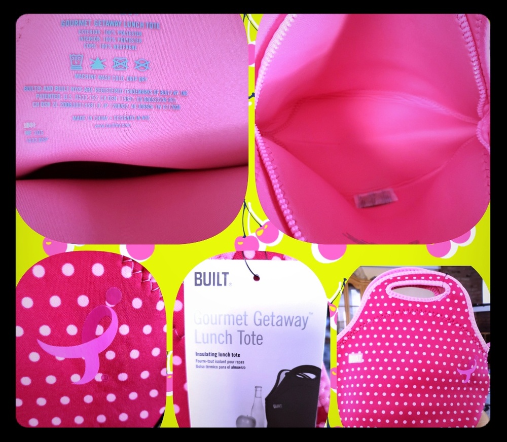 Breast Cancer Awareness Gourmet Lunch Tote